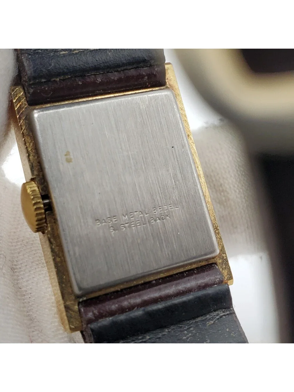 Vintage Timex Mechanical Womens Watch  18mm For Parts Or Repair